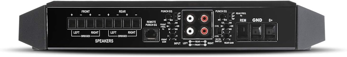 Rockford Fosgate T400-4 Power 400 Watt 4-Channel Amplifier Rockford Fosgate T400-4 Power 400 Watt 4-Channel Amplifier
